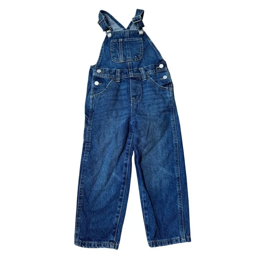Toddler Boys OLD NAVY Denim/Jean Overalls size 3T, Toddler Workwear, NWT